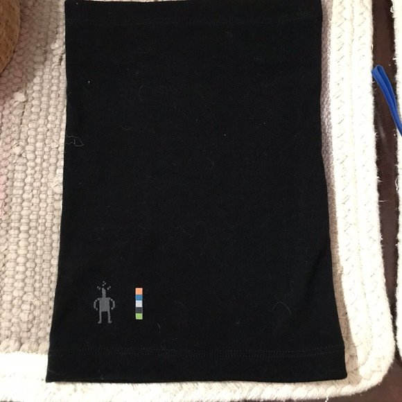 Smartwool Other - Men's Smartwool 250 Black Knit Wool Blend Neck Gaiter